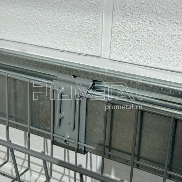 корзина металлическая лёгкая узкая 31x10x10.5 GL32c